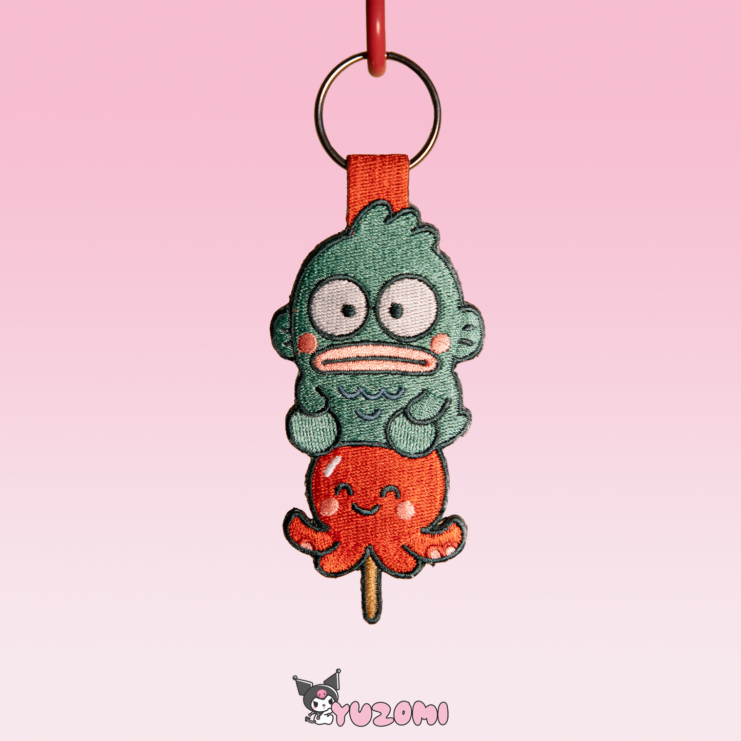 HANGYODON EMBROIDERED KEYCHAIN