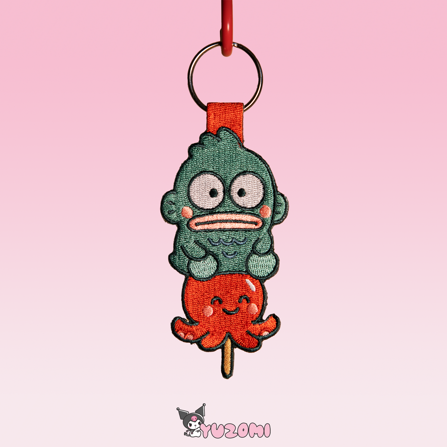HANGYODON EMBROIDERED KEYCHAIN