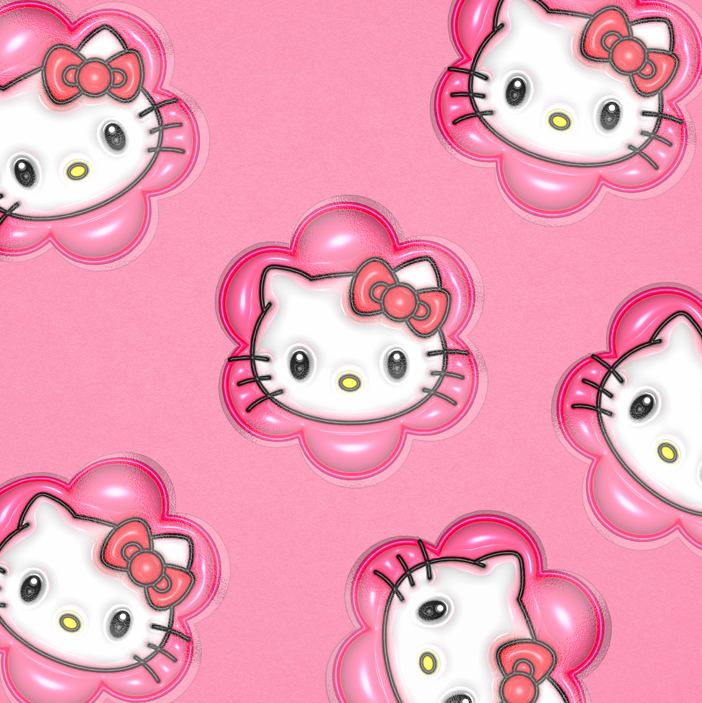 HELLO KITTY BALLOON STICKER