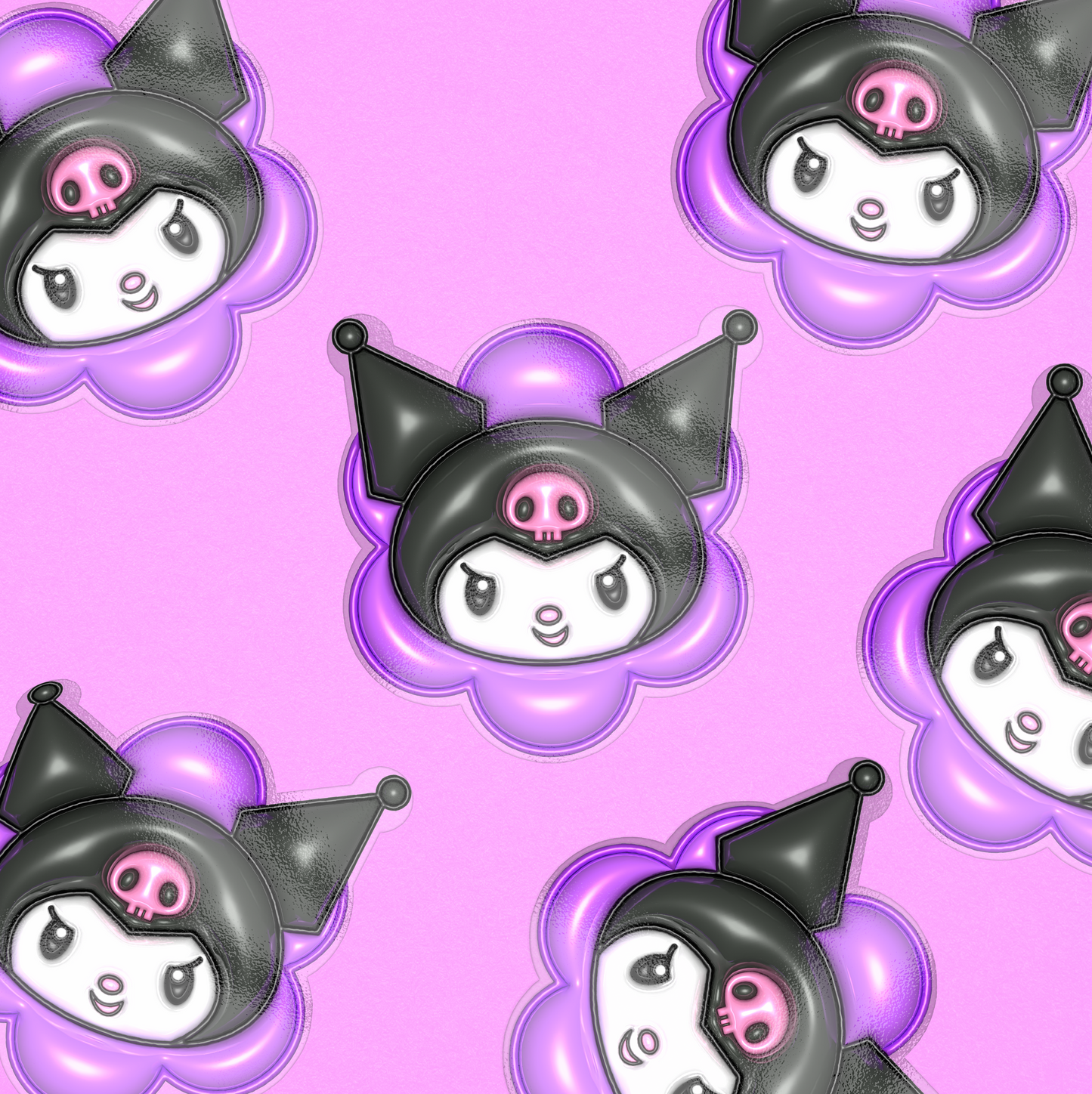 KUROMI BALLOON STICKER