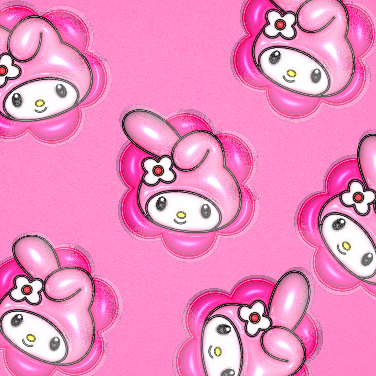 MY MELODY BALLOON STICKER