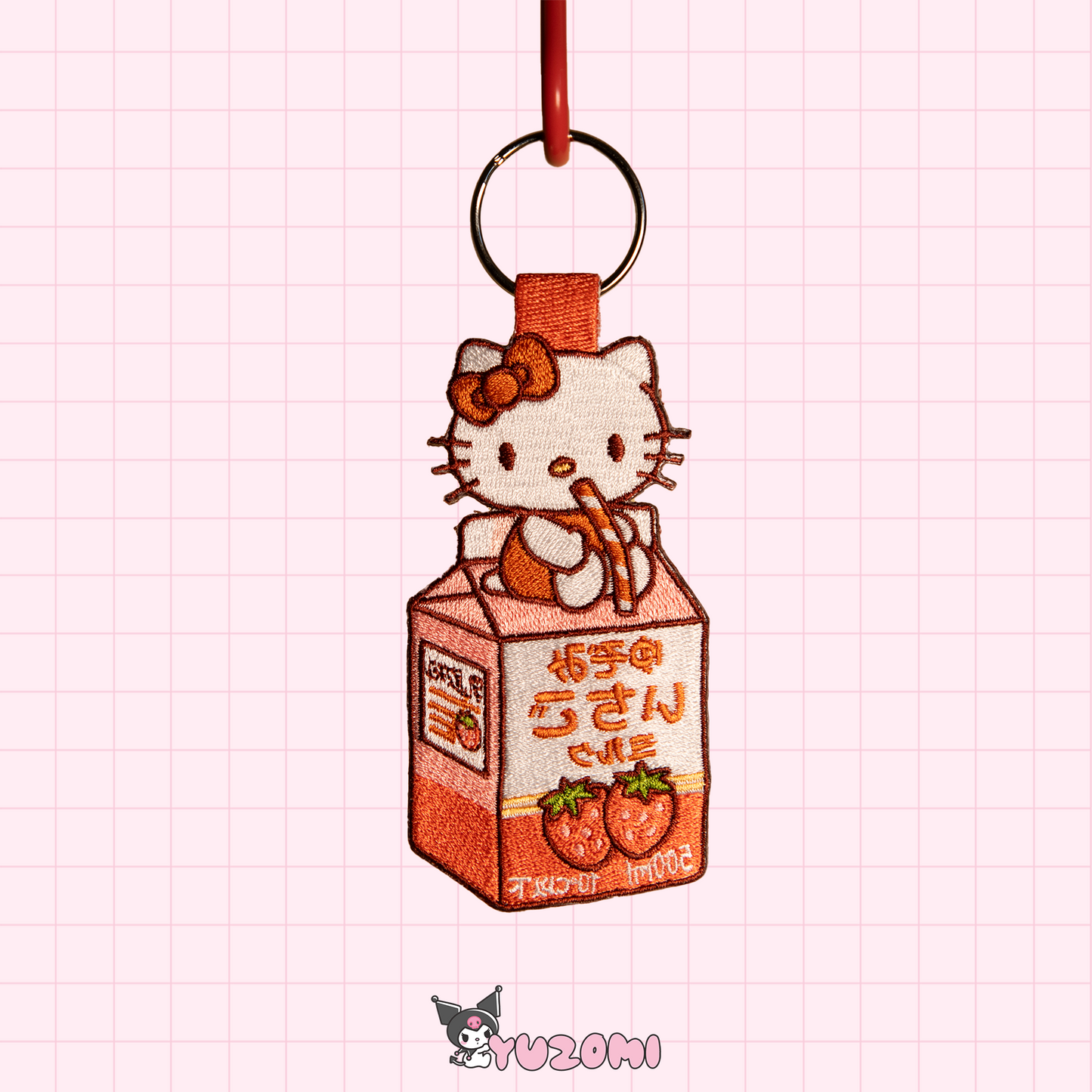 HELLO KITTY MILK KEYTAG