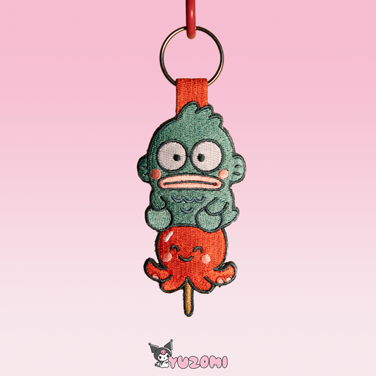 HANGYODON EMBROIDERED KEYCHAIN