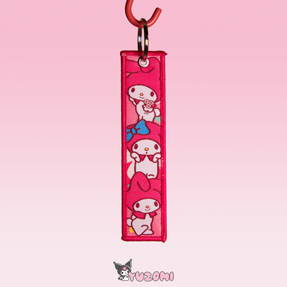MY MELODY KEYTAG