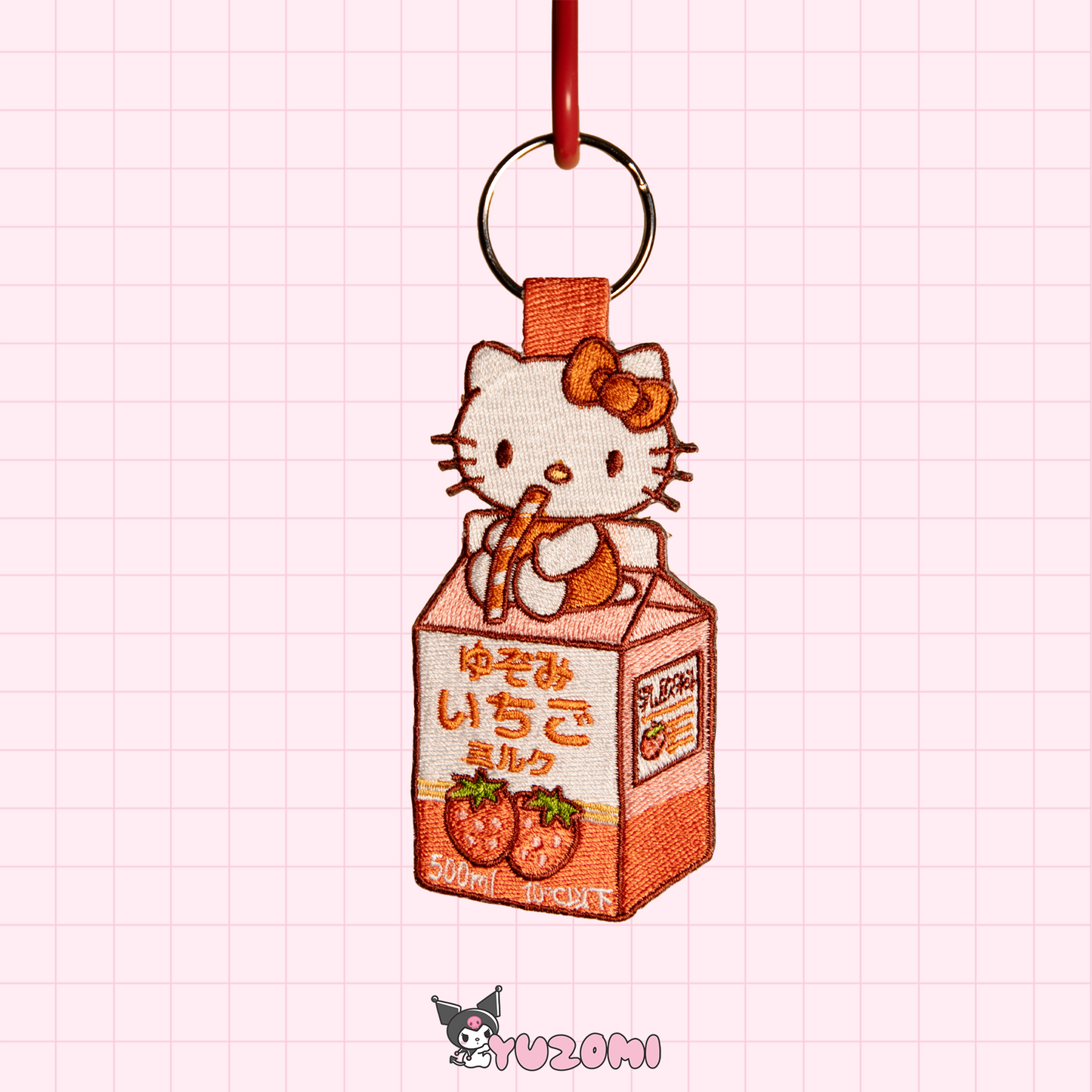 HELLO KITTY MILK KEYTAG