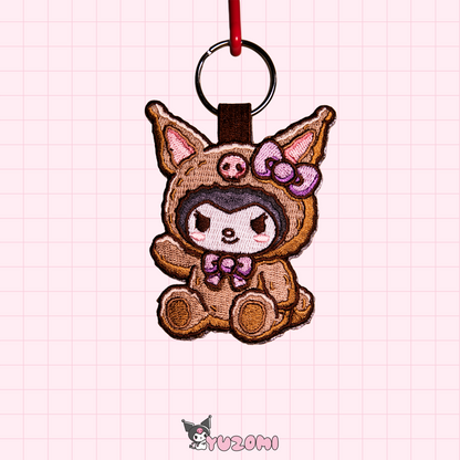 KUROMI-BEAR KEYTAG