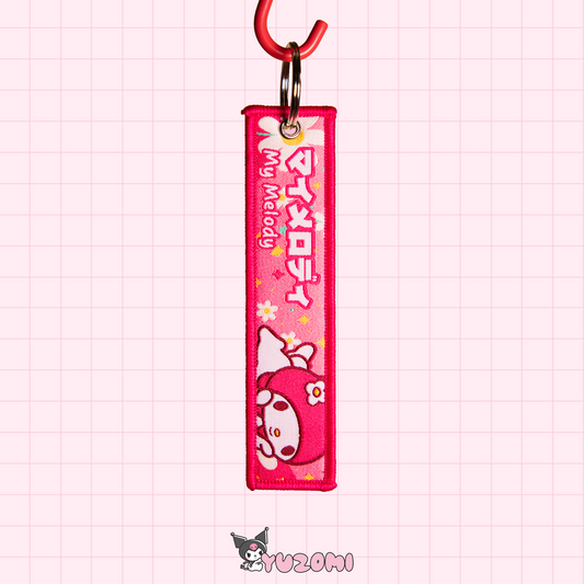 MY MELODY KEYTAG