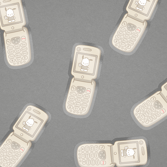 POCHACCO FLIP PHONE STICKER