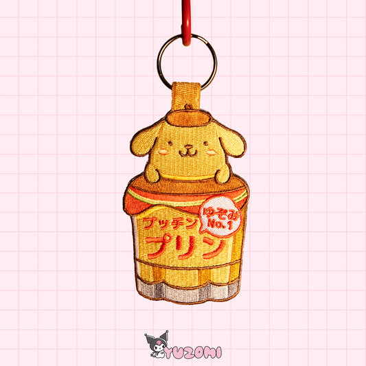 POMPOMPURIN PUDDING KEYTAG