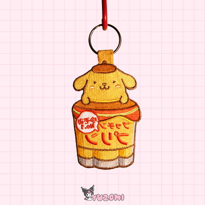 POMPOMPURIN PUDDING KEYTAG