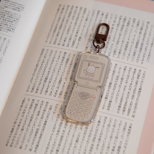 POCHACCO FLIP PHONE KEYCHAIN